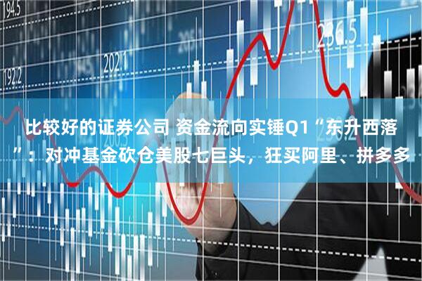 比较好的证券公司 资金流向实锤Q1“东升西落”：对冲基金砍仓美股七巨头，狂买阿里、拼多多